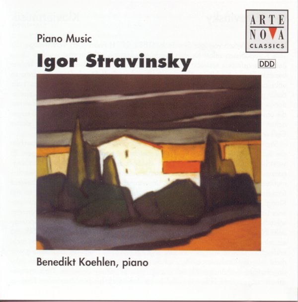 Stravinsky: Piano Music by Benedikt Koehlen album cover