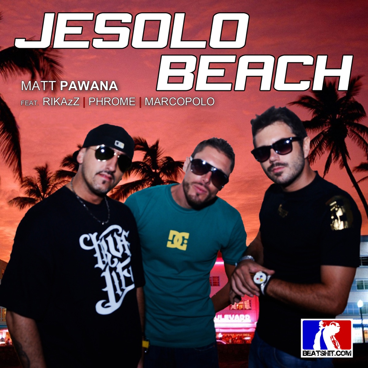 Jesolo Beach (feat. Rikazz, Prhome & Marcopolo) - Single by Matt Pawana album cover
