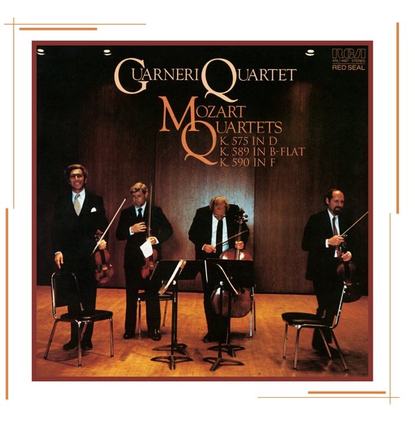 Mozart: String Quartets by Guarneri Quartet album cover