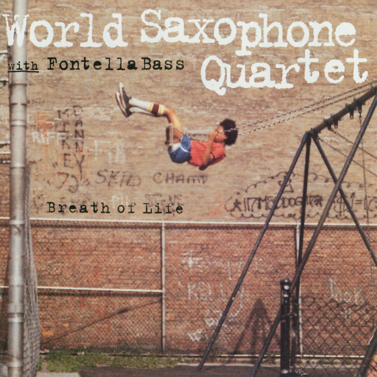 Breath of Life by World Saxophone Quartet album cover