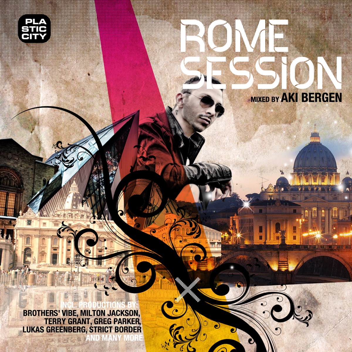 Rome Session (Compiled & Mixed by Aki Bergen) by Aki Bergen album cover
