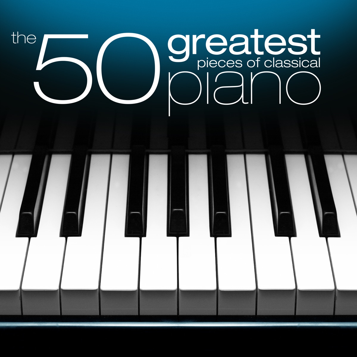 The 50 Greatest Pieces of Classical Piano by Henrik Måwe album cover