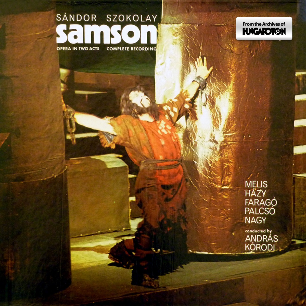 Sámson by András Kórodi, Béla Karizs, Erzsébet Házy & György Melis album cover