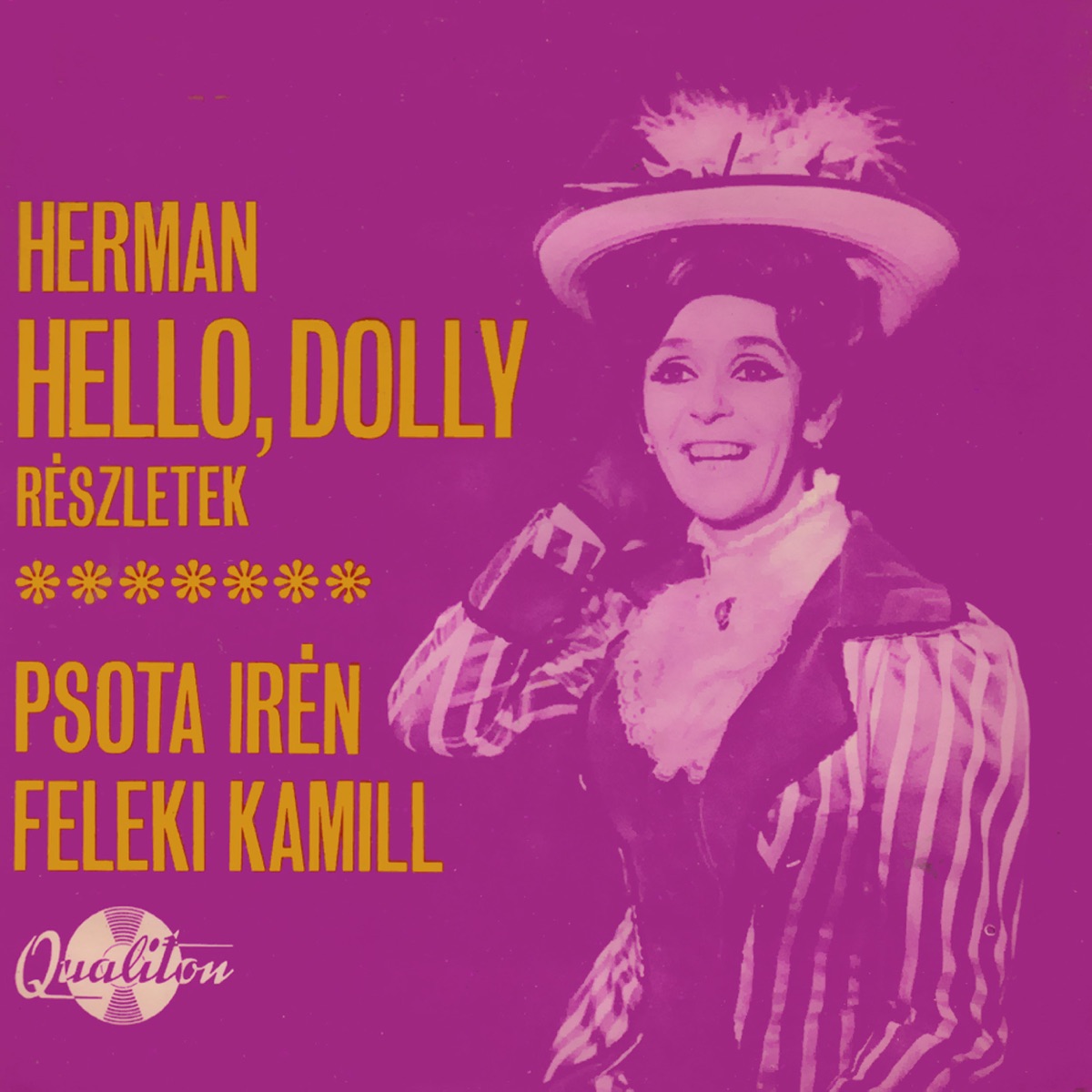 Hello Dolly (részletek) by Jerry Herman & Irén Psota album cover