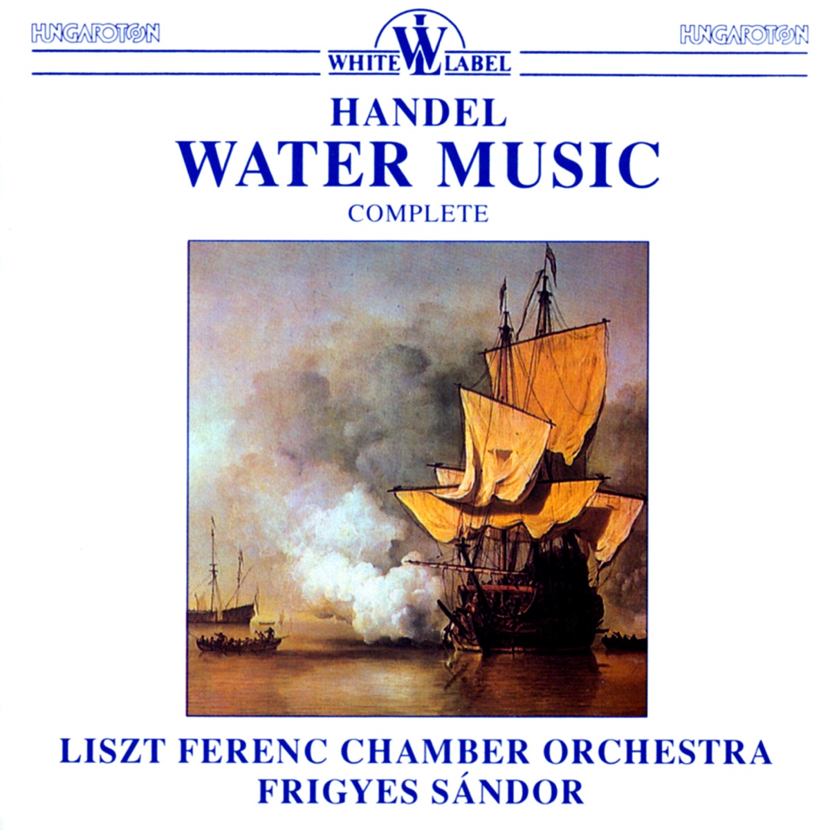 Water Music by Frigyes Sándor & Franz Liszt Chamber Orchestra album cover