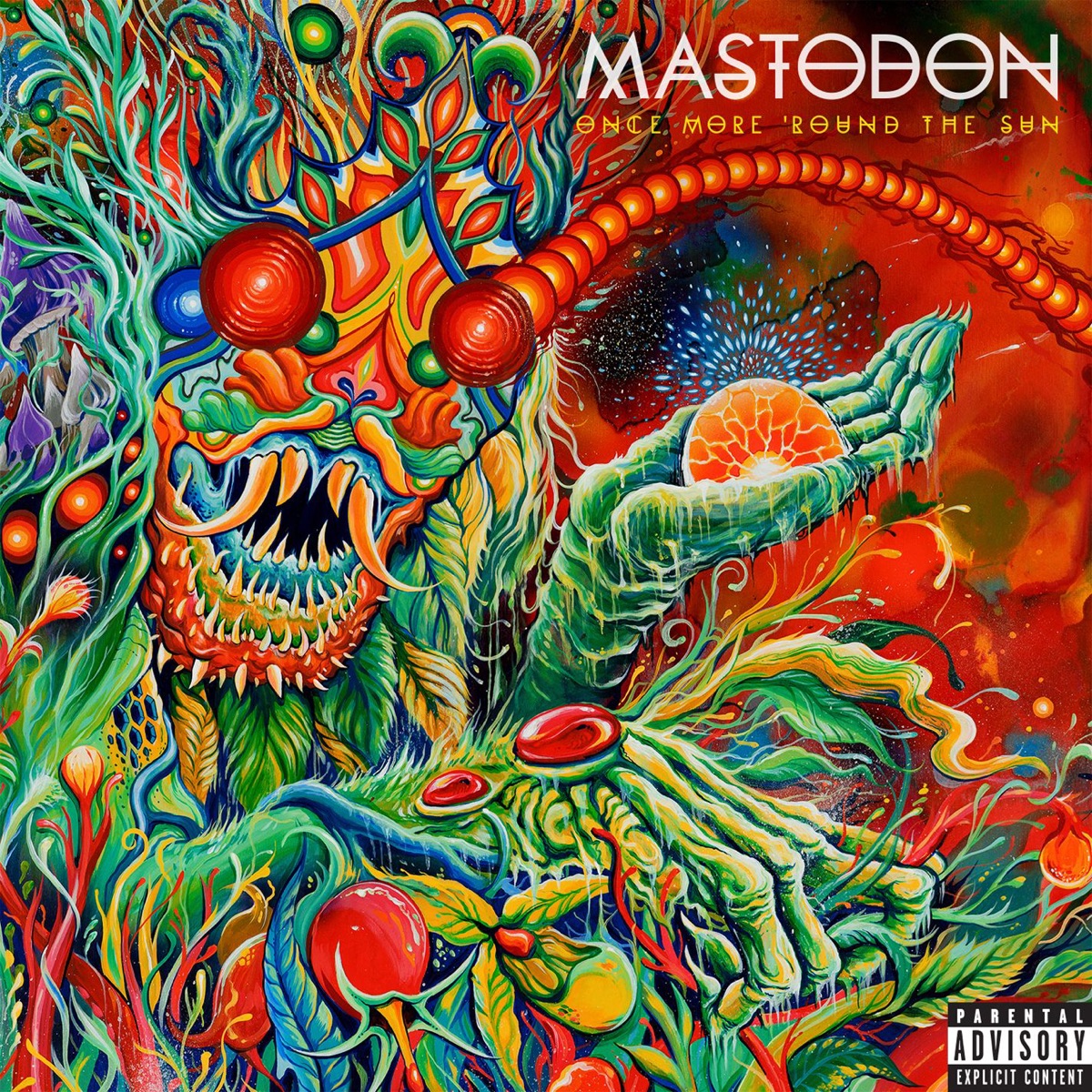 Once More 'Round the Sun by Mastodon album cover