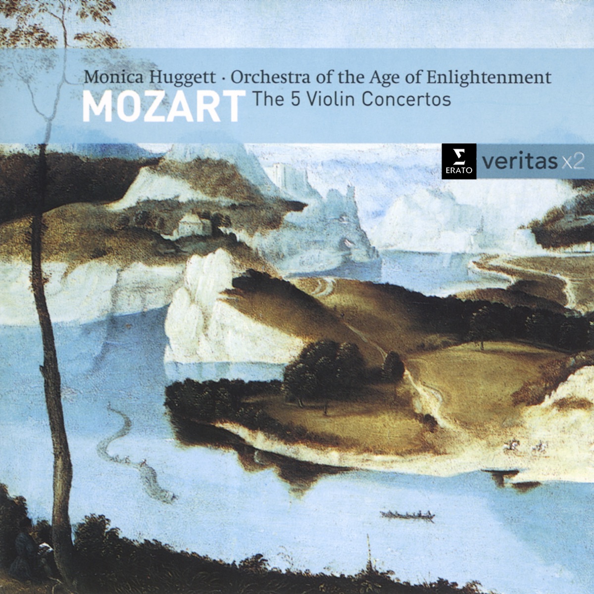 Mozart: The Five Violin Concertos by Monica Huggett & Orchestra of the Age of Enlightenment album cover