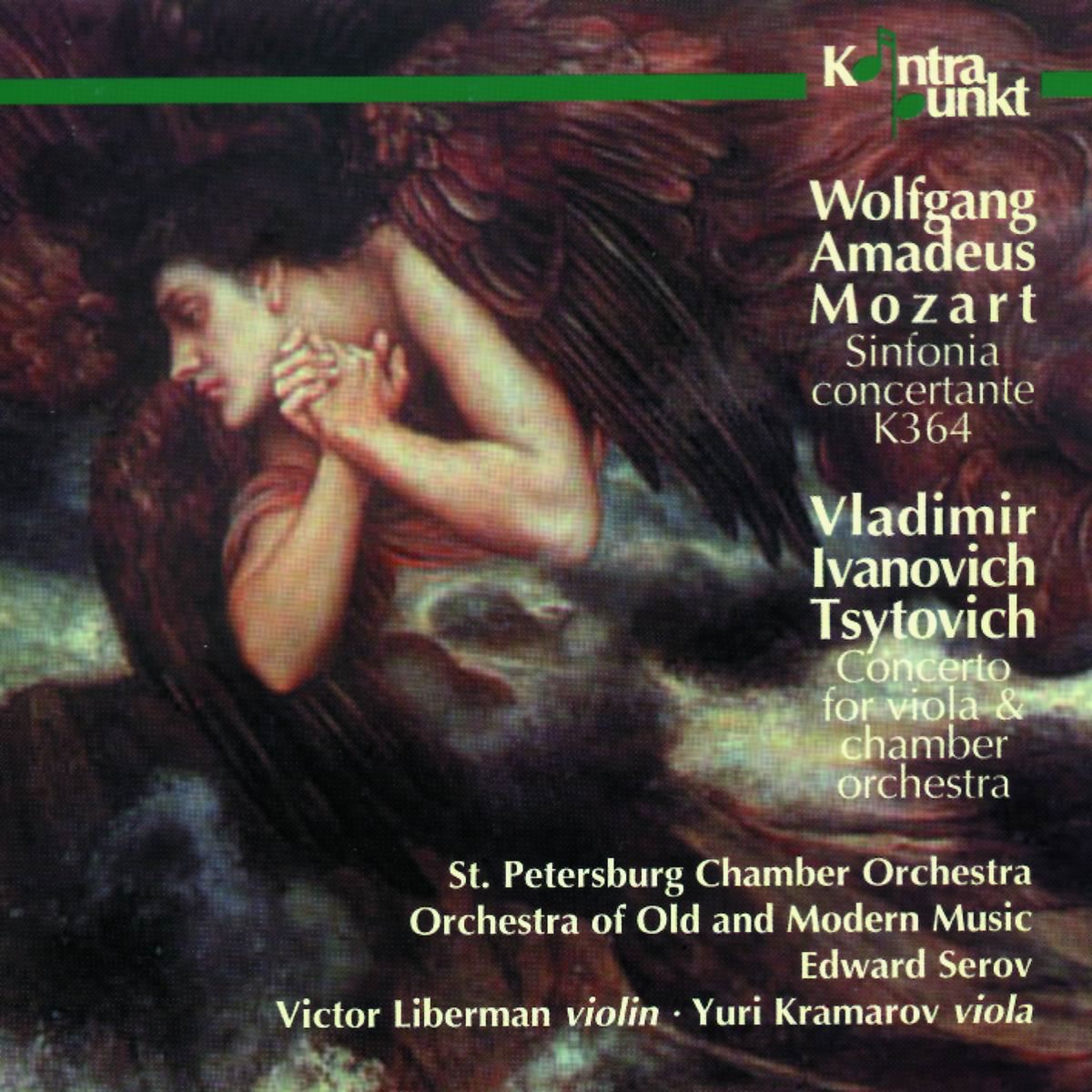 Mozart & Tsytovich by St Petersburg Chamber Orchestra, Edward Serov, Victor Liberman & Yuri Kramarov album cover