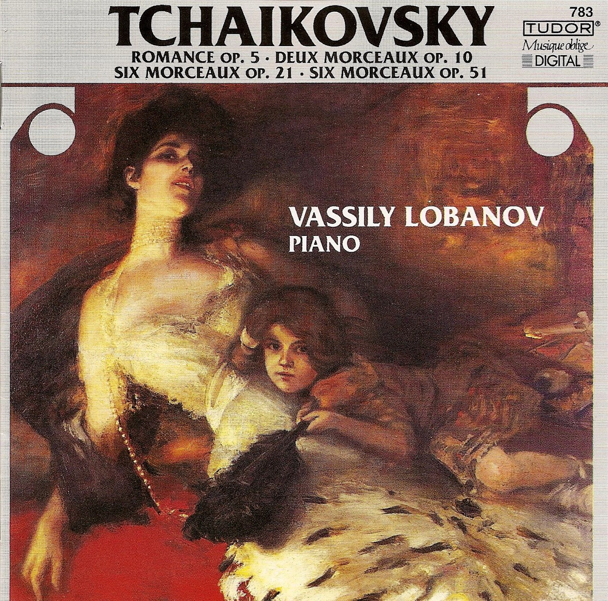Tchaikovsky, P.I.: 6 Morceaux, Composes Sur Un Seul Theme - 6 Morceaux - 2 Morceaux - Romance, Op. 5 by Vasily Lobanov album cover