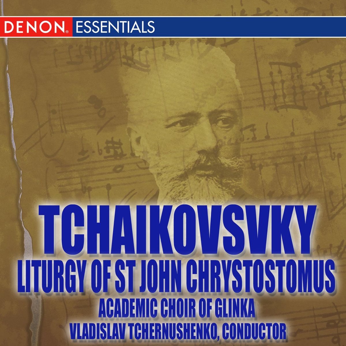 Tchaikovsky: Liturgy of Saint John Chrysostomus, Op. 41 by Academic Choir Glinka & Vladislav Chernushenko album cover