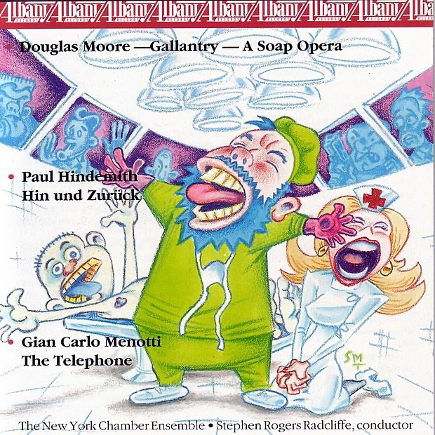 Happy Endings: Comic Chamber Operas by New York Chamber Ensemble & Stephen Radcliffe album cover