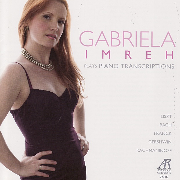 Gabriela Imreh Plays Piano Transcriptions by Gabriela Imreh album cover