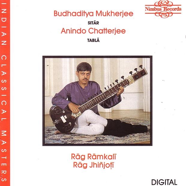 Rag Ramkali & Raag Jhinjoti by Anindo Chatterjee, Budhaditya Mukherjee & Nandu Kamat album cover
