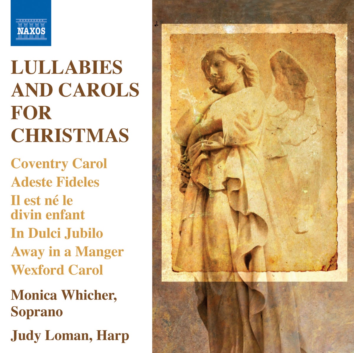 Lullabies and Carols for Christmas by Monica Whicher & Judy Loman album cover