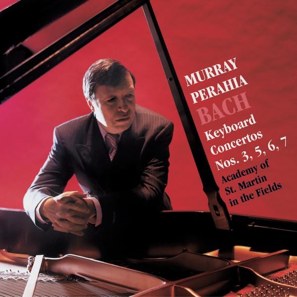 Bach: Keyboard Concertos Nos. 3, 5, 6, 7 by Murray Perahia & Academy of St Martin in the Fields album cover