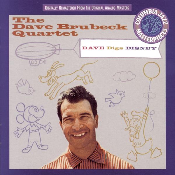Dave Digs Disney by The Dave Brubeck Quartet album cover