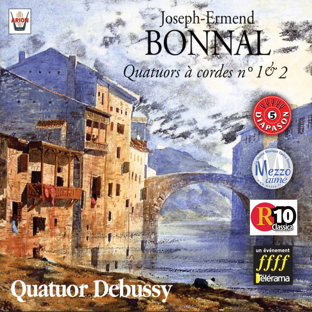 Bonnal : Quatuors à cordes No. 1 & 2 by Quatuor Debussy, Christophe Collette, Dominique Lonca, Vincent Deprecq & Yannick Callier album cover