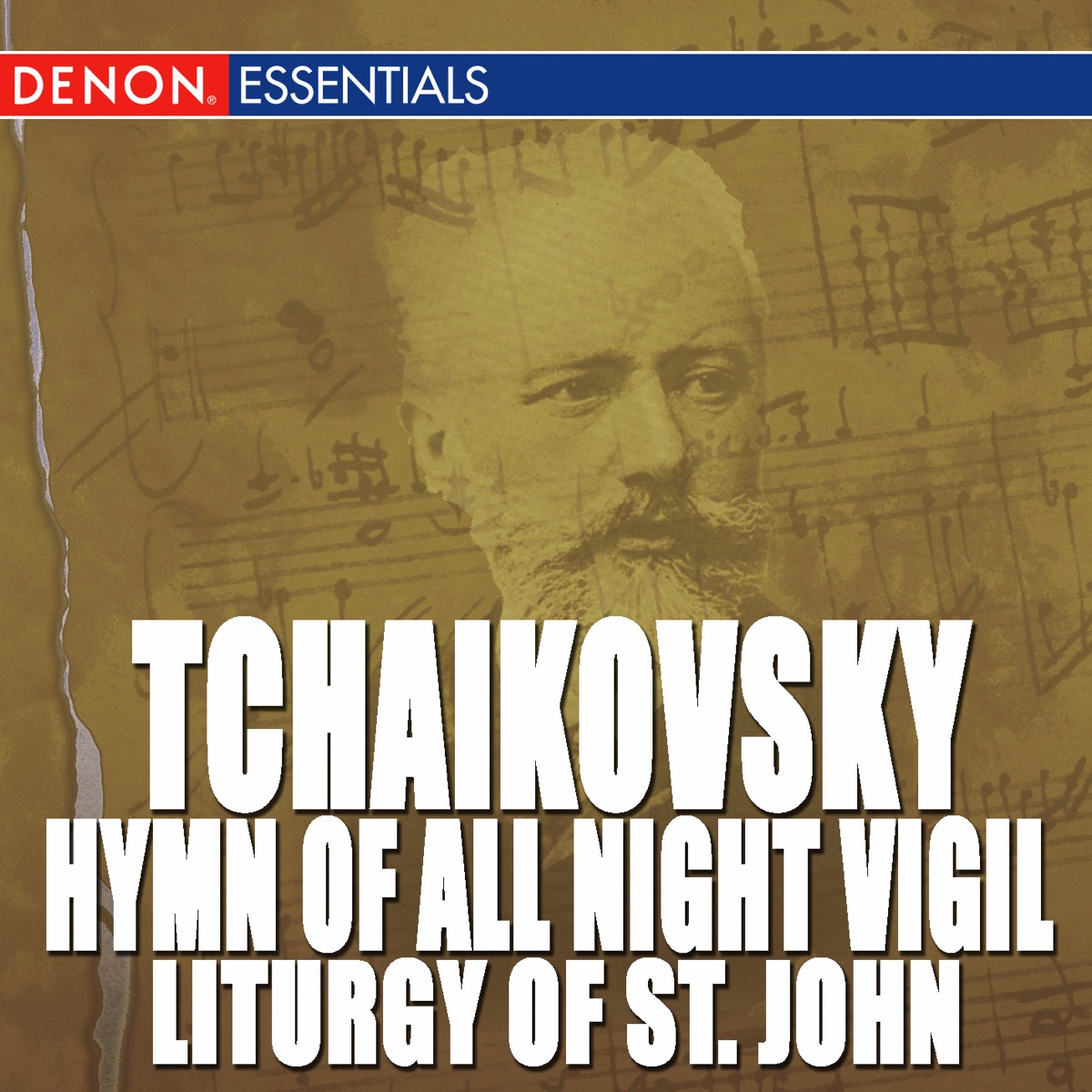 Tchaikovsky: Hymn of All Night Vigil & Liturgy of St. John by Vladislav Chernushenko & Academic Choir Glinka Leningrad album cover