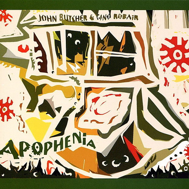 Apophenia - EP by John Butcher & Gino Robair album cover