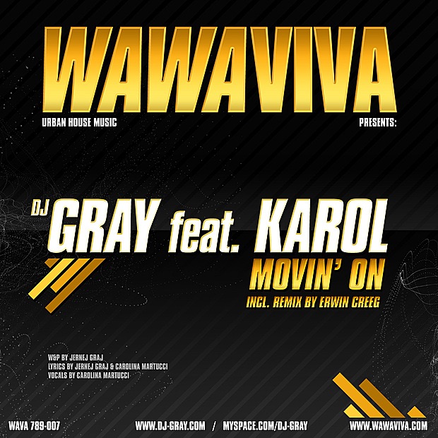 Movin' On - EP by DJ Gray album cover