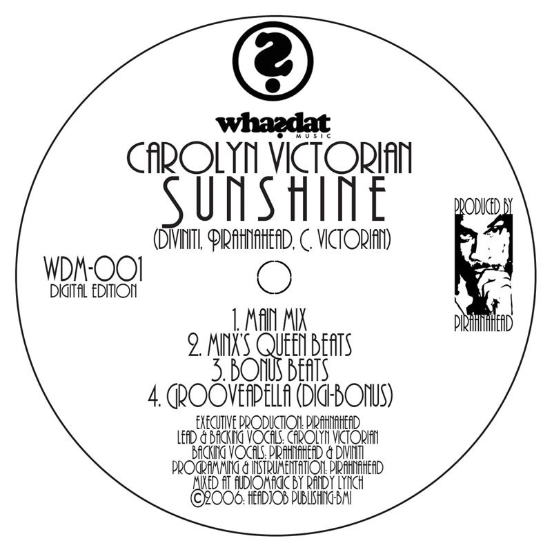 Sunshine by Carolyn Victorian album cover