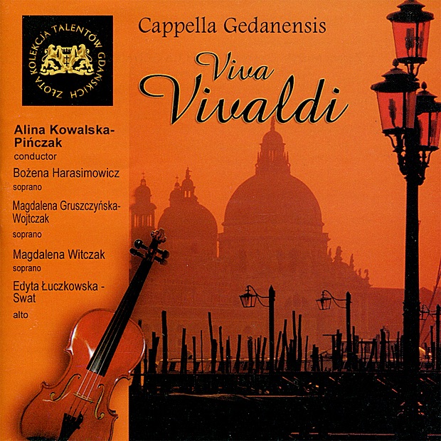 Viva Vivaldi by Cappella Gedanensis, Magdalena Witczak, Edyta Luczkowska-Swat, Alina Kowalska-Pinczak & Bozena Harasimowicz album cover