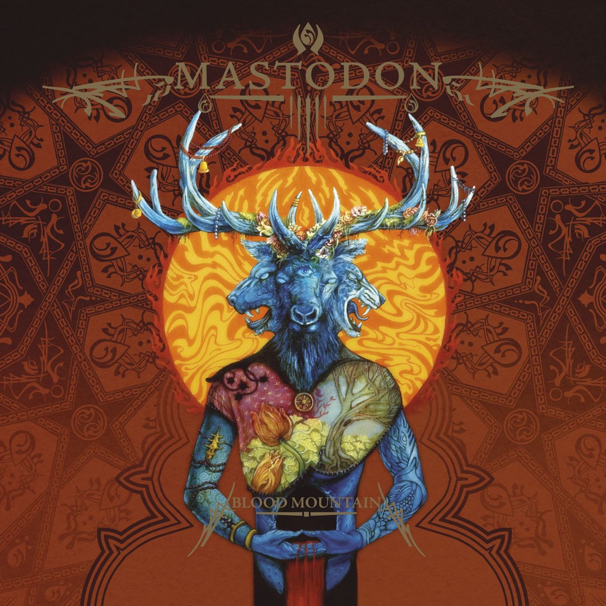 Blood Mountain (Deluxe Version) by Mastodon album cover