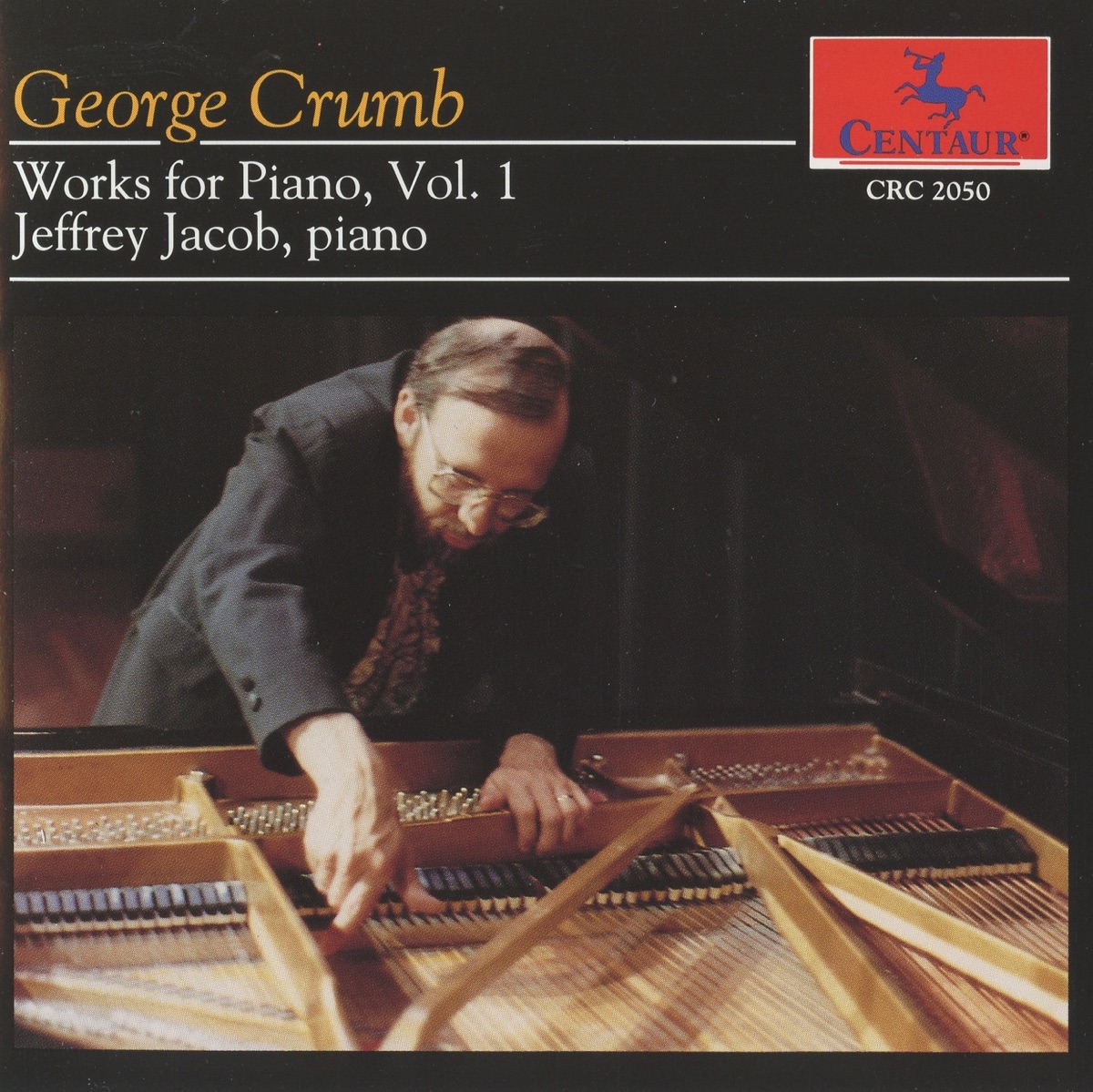 Crumb: Works for Piano, Vol. 1 by Jeffrey Jacob album cover