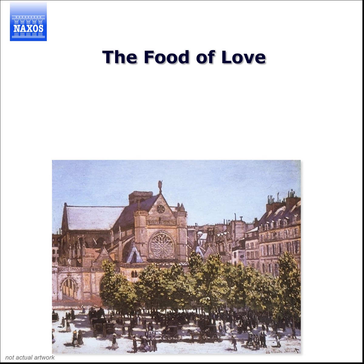 The Food of Love by Andrew Mogrelia, Slovak State Philharmonic Orchestra, Kosice, Jenő Jandó, Theodore Kuchar, Budapest Clarinet Quintet, Adrian Leaper, Capella Istropolitana, Keith Brion, Slovak Radio Symphony Orchestra, Peter Nagy, Takako Nishizaki, Andrew Penny, RTÉ Concert Orchestra, Nancy Fabiola Herrera, Diego Dini Ciacci, Cameristi, I, André Anichanov, St. Petersburg State Symphony Orchestra & Royal Philharmonic Orchestra album cover