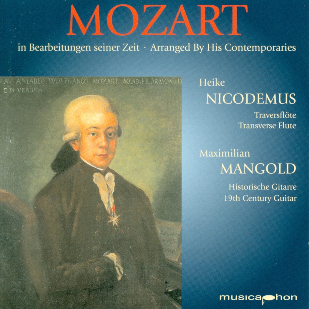 Flute and Guitar Recital: Nicodemus, Heike - Mangold, Maximilian - Mozart, W.A. - Carulli, F. - Sor, F. by Maximilian Mangold & Heike Nicodemus album cover