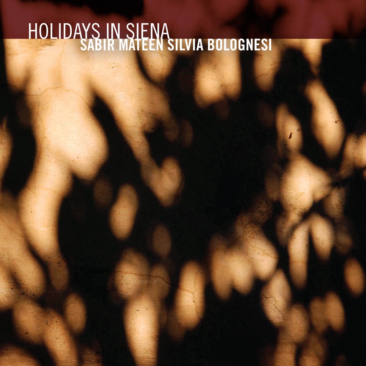 Holidays In Siena by Sabir Mateen & Silvia Bolognesi album cover