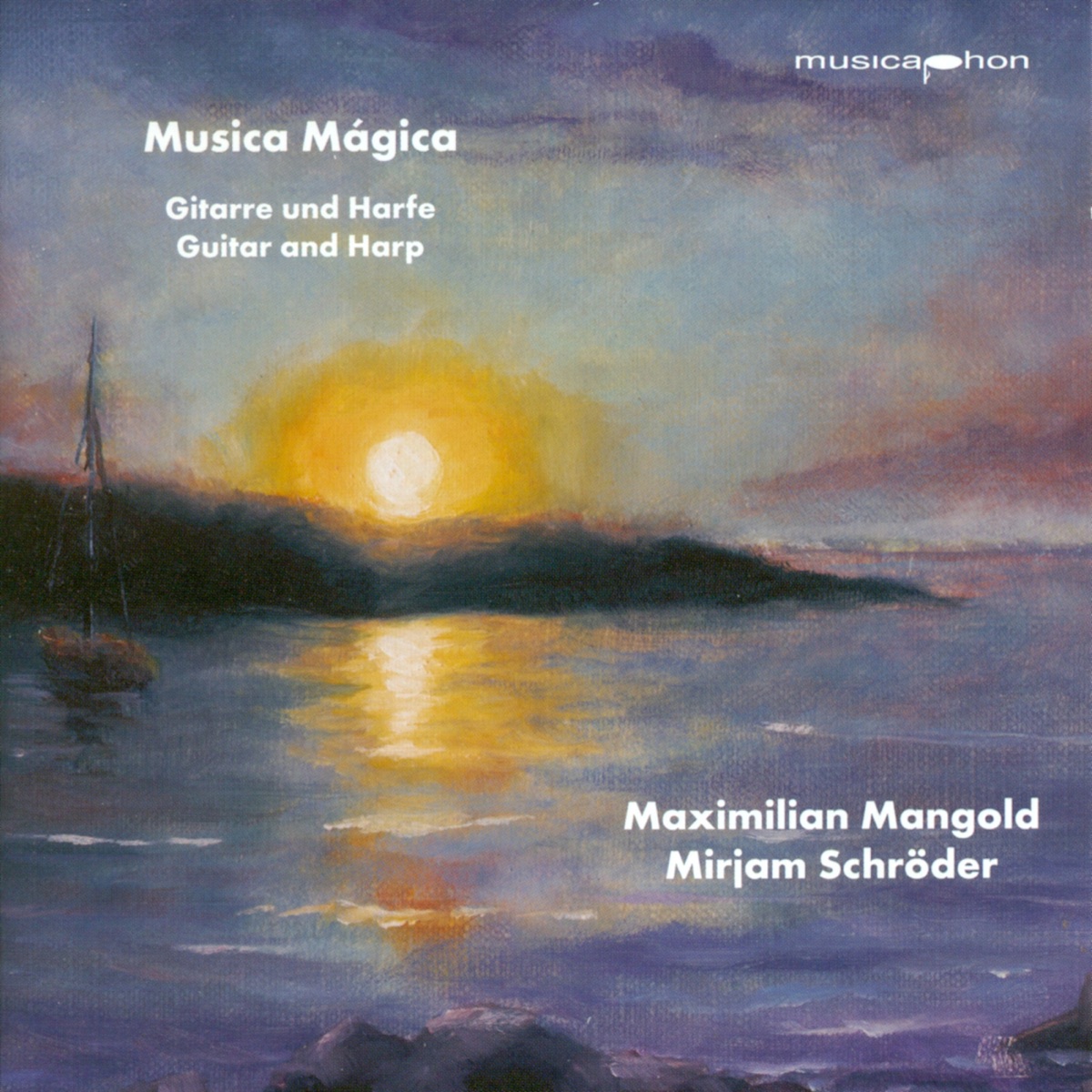 Pujol, M.D.: Suite Magica - Cortes, J.M.: Graelsia - Sessler, E.: Sonata for Harp and Guitar (Musica Magica) by Maximilian Mangold & Mirjam Schröder album cover