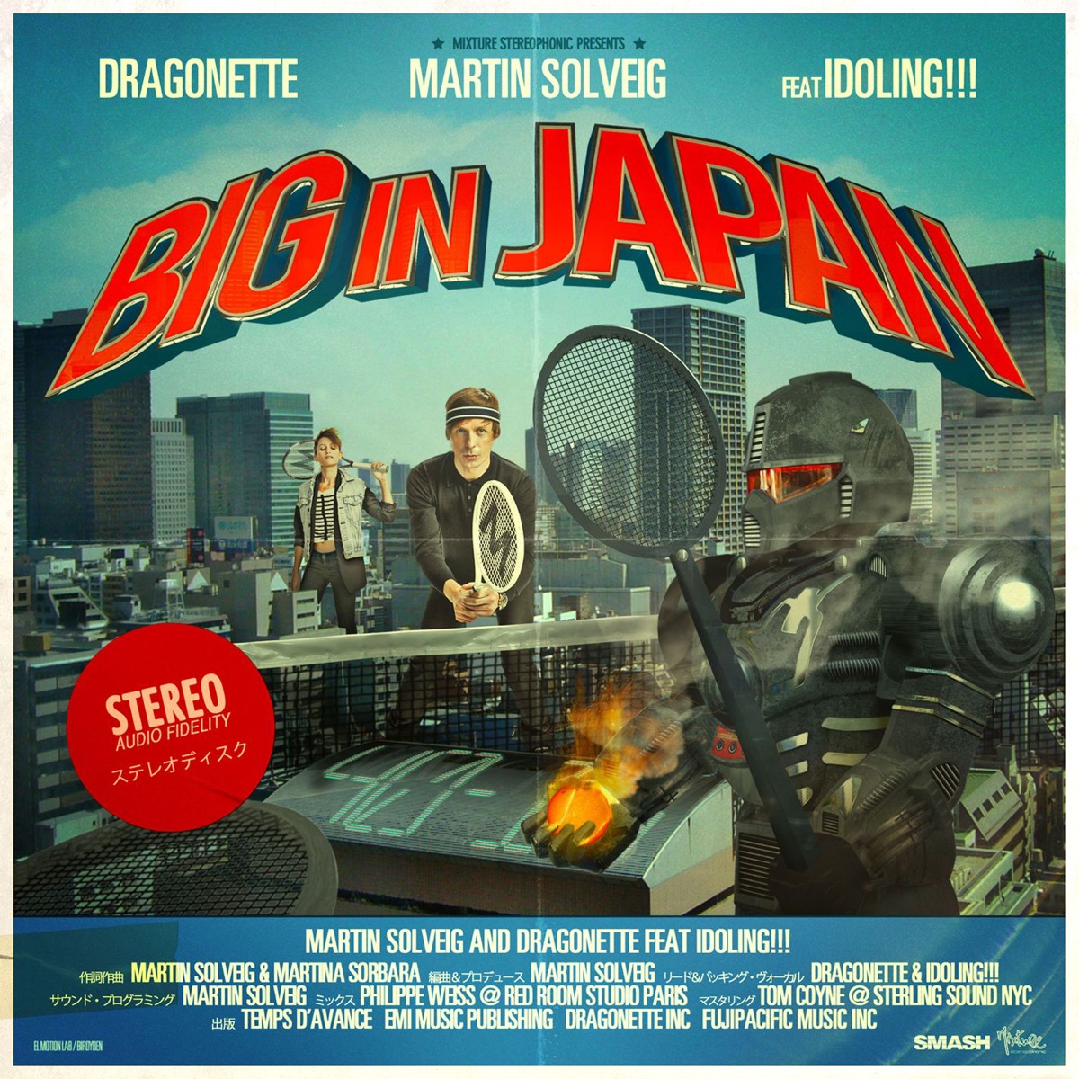 Big In Japan (feat. Idoling!!!) - Single by Martin Solveig & Dragonette album cover