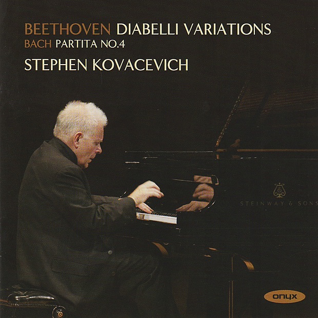 Beethoven: Diabelli Variations - Bach: Partita No.4 by Stephen Kovacevich album cover