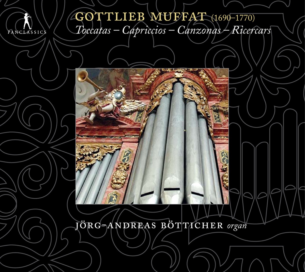 Muffat: Toccatas, Capriccios, Canzonas & Ricercars by Jörg-Andreas Bötticher album cover