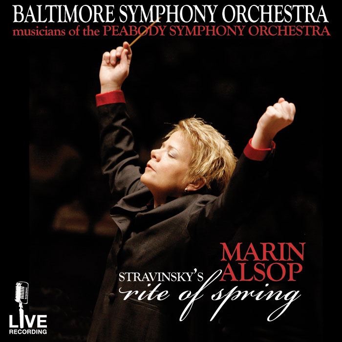 Stravinsky: The Rite of Spring by Baltimore Symphony Orchestra & Marin Alsop album cover