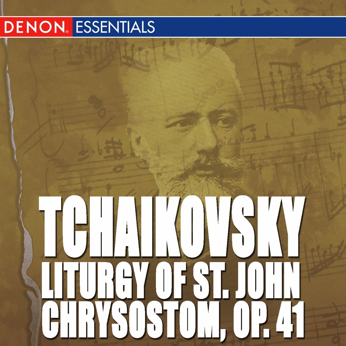 Tchaikovsky: Liturgy of St. John Chrysostom, Op. 41 by Leningrad Glinka Choir & Vladislav Chernushenko album cover
