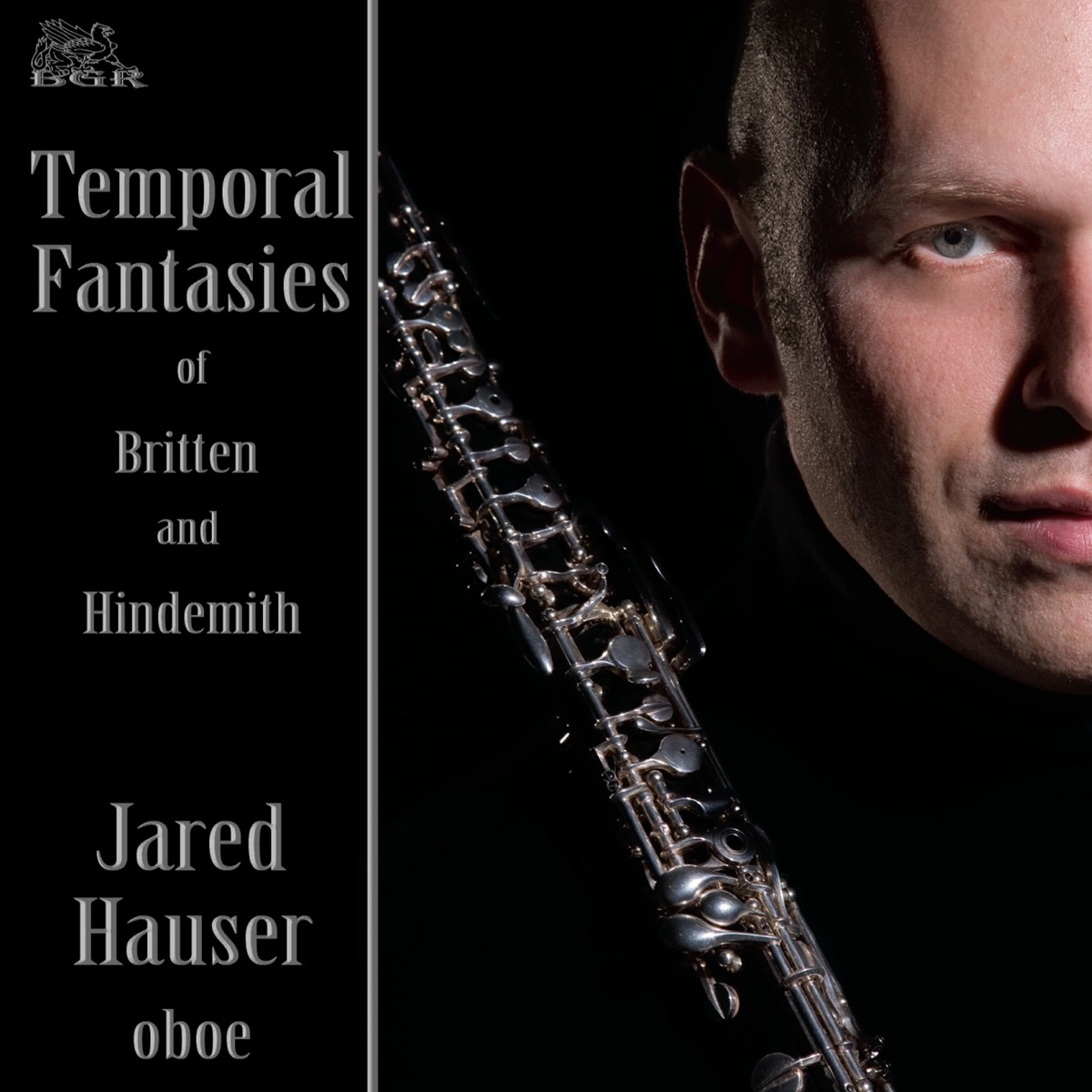 Temporal Fantasies of Britten and Hindemith by Jared Hauser album cover