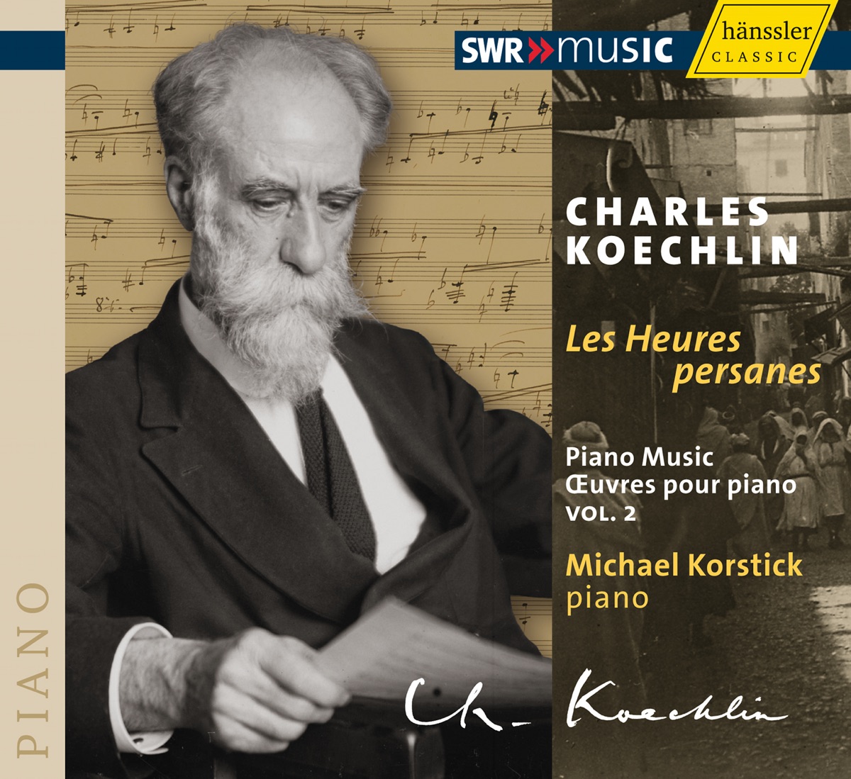 Koechlin, C.: Piano Music, Vol. 2 by Michael Korstick album cover