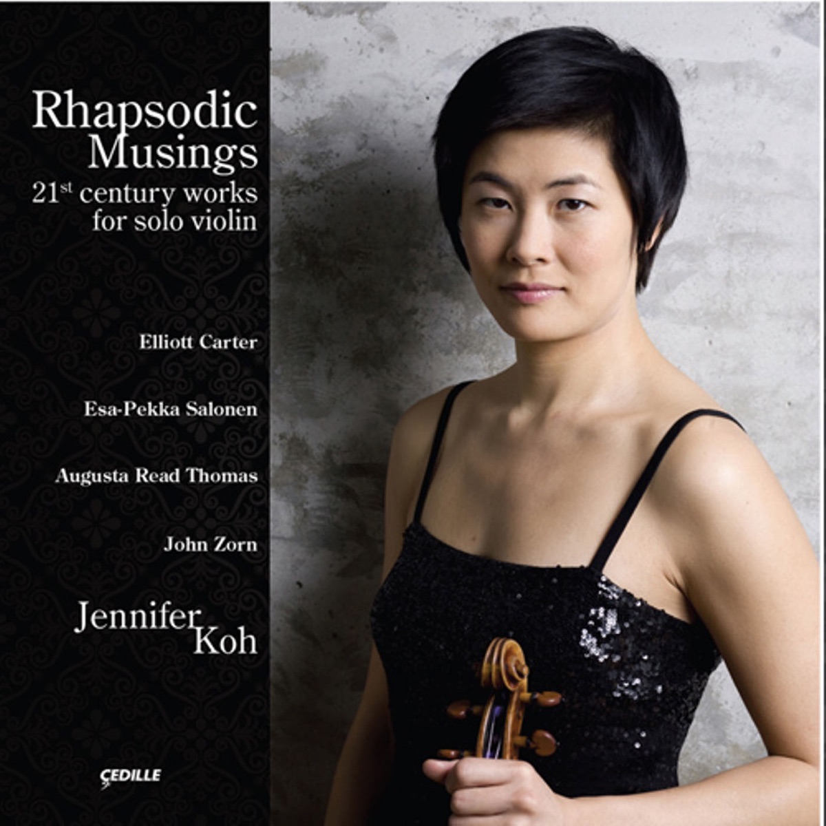 Zorn, J.: Goetia - Carter, E.: 4 Lauds - Salonen, E.-P.: Lachen Verlernt - Thomas, A.R.: Pulsar (Rhapsodic Musings) by Jennifer Koh album cover