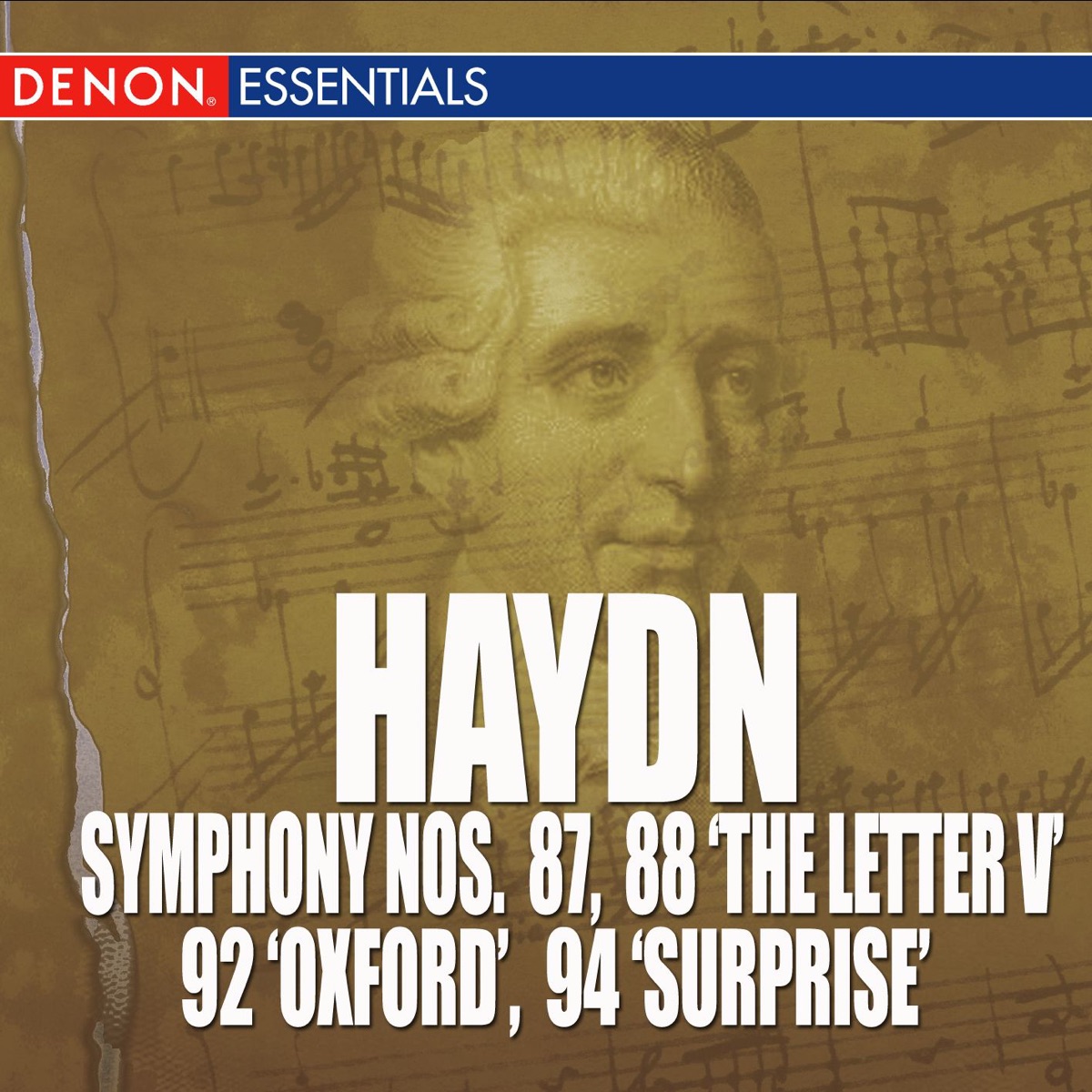 Haydn: Symphony Nos. 87, 88 "The Letter V", 92 "Oxford Symphony" & 94 "Surprise" by Musici di San Marco & Alberto Lizzio album cover