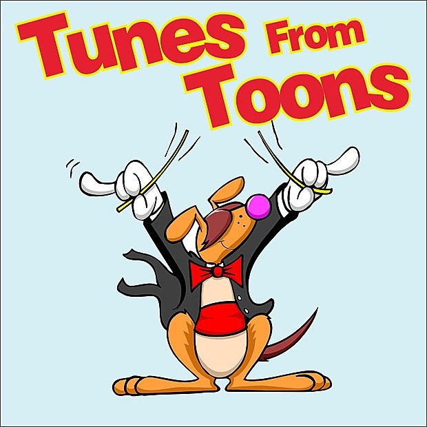 Tunes From 'Toons by Various US Military Bands album cover