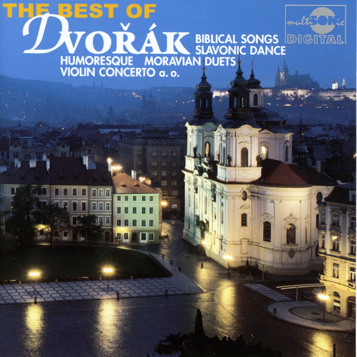 The Best Of Dvořák by Peter Dvorský, Ivan Ženatý, Bambini di Praga & Prague Philharmonic Orchestra album cover