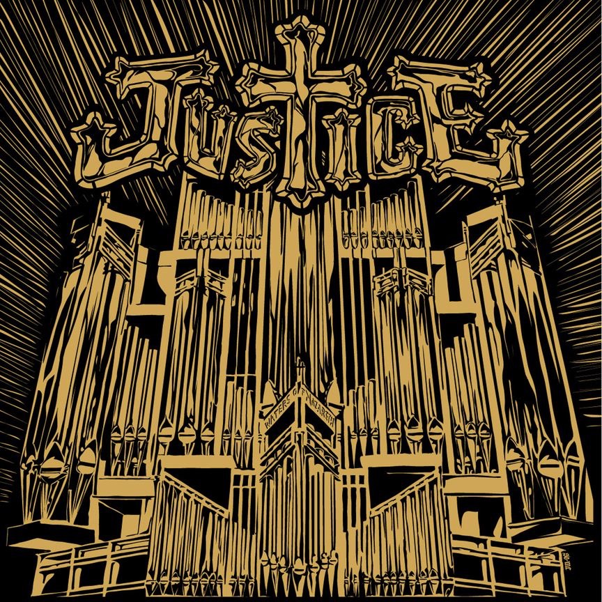 Waters of Nazareth (The Remixes) - Single by Justice album cover