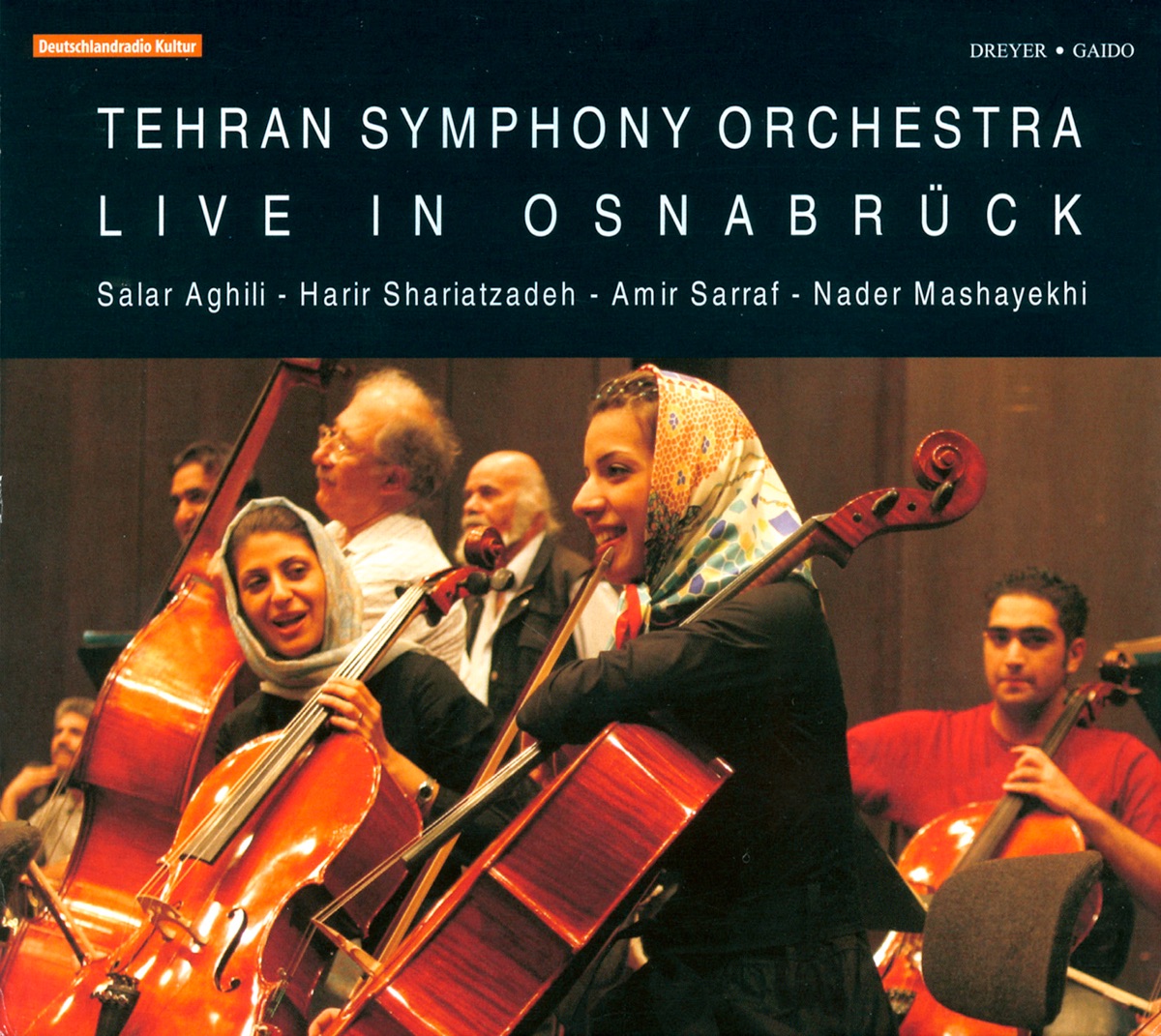 Tehran Symphony Orchestra: Live in Osnabruck by Tehran Symphony Orchestra, Nader Mashayekhi, Salar Aghili, Amir Sarraf & Harir Shariatzadeh album cover