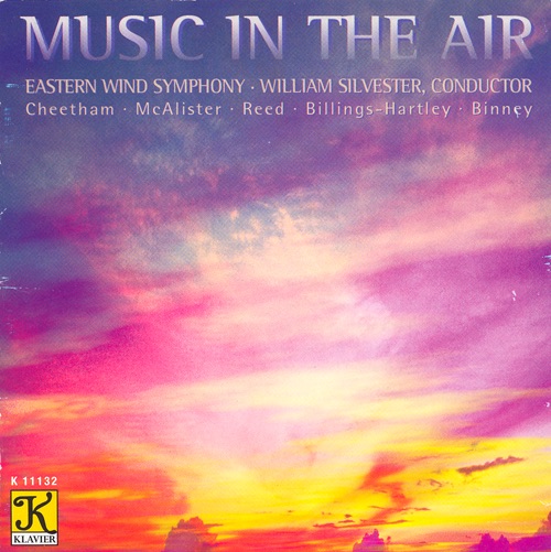 Music in the Air by William Silvester & Eastern Wind Symphony album cover