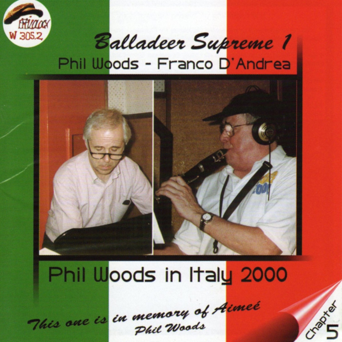 Balladeer Supreme 1 by Phil Woods & Franco D'Andrea album cover