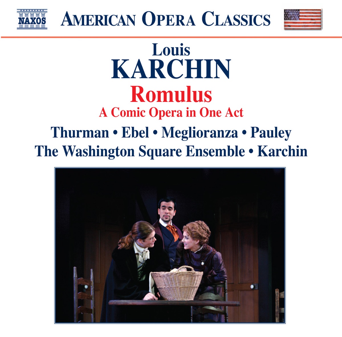 Karchin: Romulus by Wilbur Pauley, Thomas Meglioranza, Louis Karchin, Katrina Thurman, Steven Ebel & Washington Square Ensemble album cover