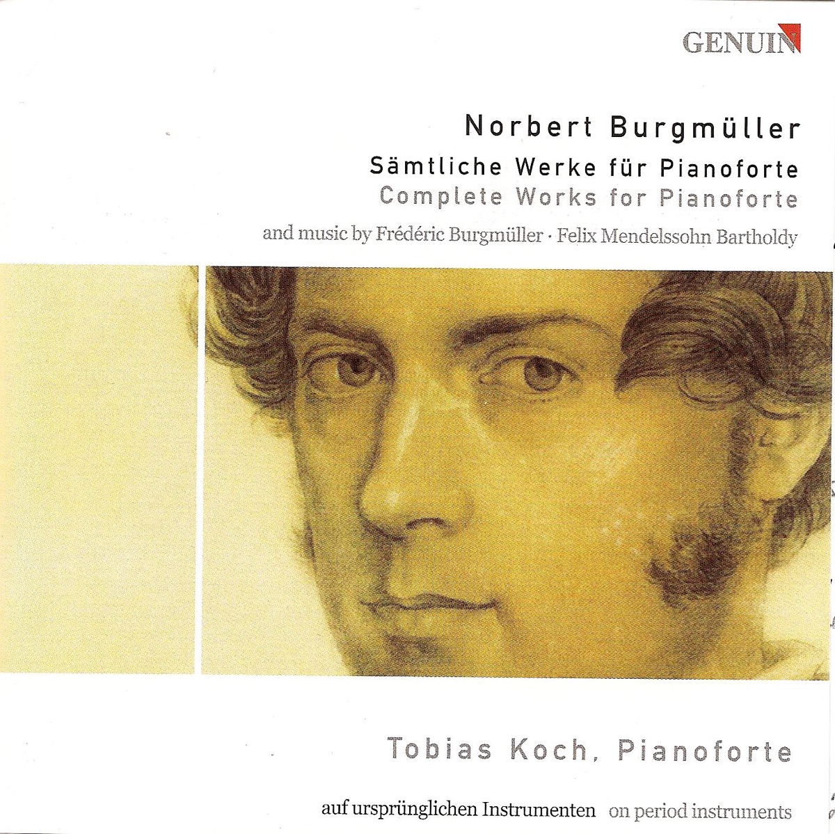 N. Burgmuller: Piano Music (Complete) - Mendelssohn: Trauermarsch, Op. 103 - F. Burgmuller: Valse Brillante & 25 Etudes (Excerpts) by Tobias Koch album cover