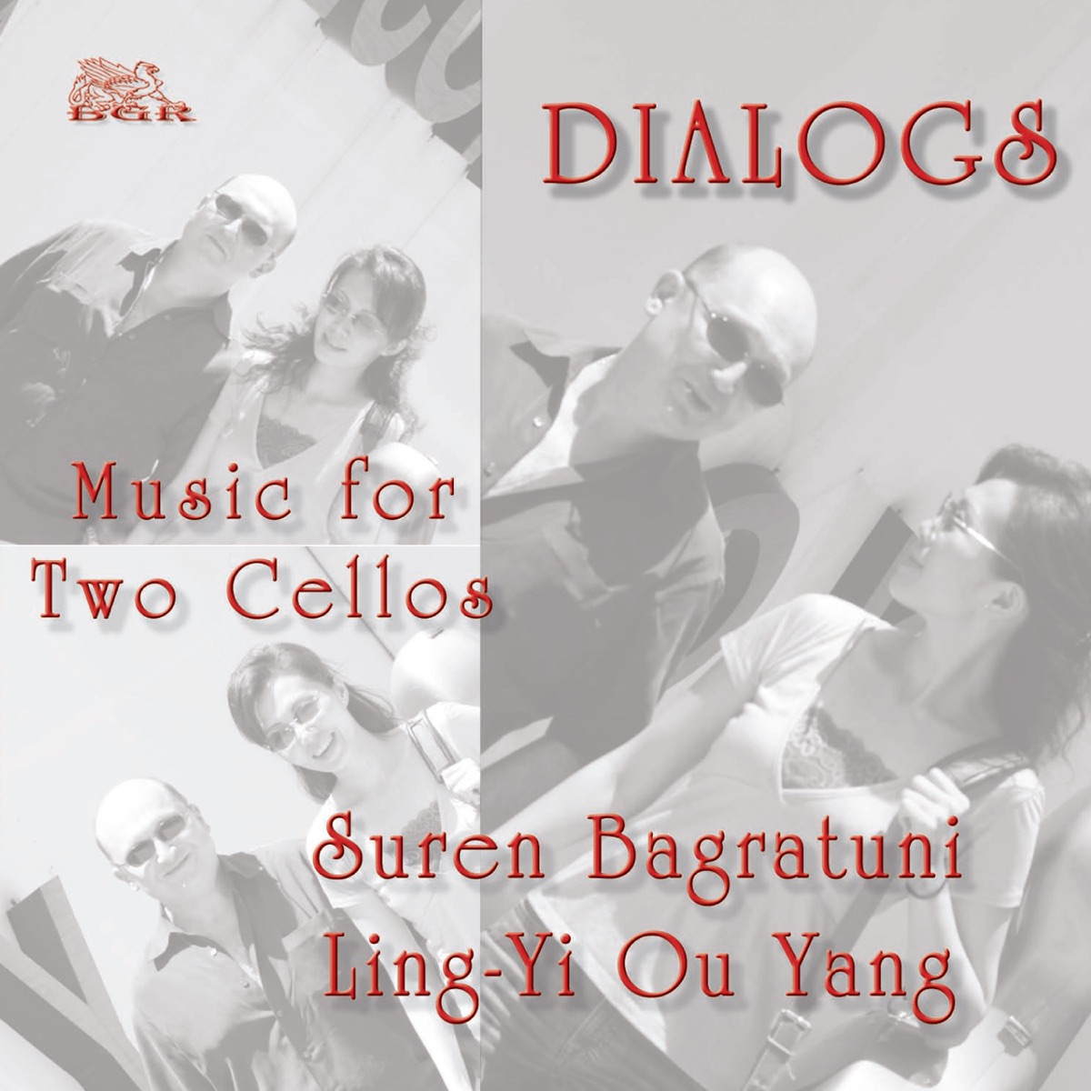 Dialogs. Music for Two Cellos by Suren Bagratuni, Ling-Yi Ou Yang & Sergei Kvitko album cover